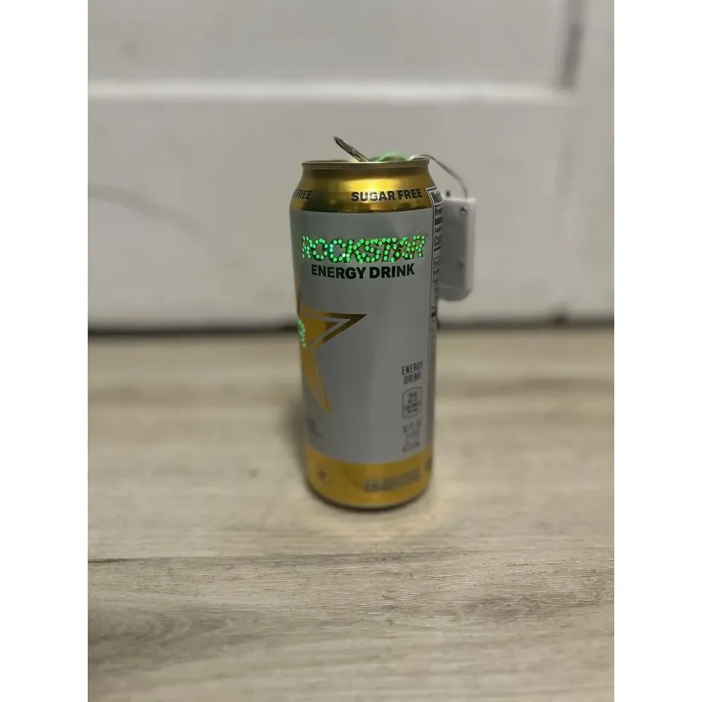 Rockstar Energy Drink Collectible‎ Lamp Can Green Light